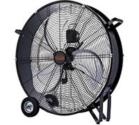 Vinco Ventilateur de sol industriel métal 120W 3 vitesses moteur silencieux