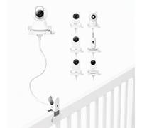 VINDENI Support Camera Bebe, Support Babyphone Universel | Bras Camera Bebe, Support Flexible avec Filetage 1/4", Compatible avec Philips Avent/Momcozy/ieG OIFUN/GHB/Hellobaby