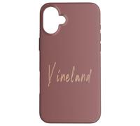 Vineland New Jersey Design Vintage élégant Coque pour iPhone 16 Plus