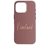 Vineland New Jersey Design Vintage élégant Coque pour iPhone 16 Pro