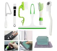 VINEST Lot de 7 brosses de nettoyage des cadres de fenêtre, brosse de nettoyage des coins des volets, salle de bain cuisine nettoyage des carreaux, brosse de nettoyage des fenêtres