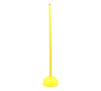 Vinex Barre de Slalom avec Socle remplissable - Jaune - 100 cm