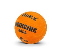 Vinex Médecine-Ball en Caoutchouc - 2 kg - Orange