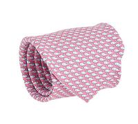 Vineyard Vines Vineyard Whale Tie Cravate, Vignoble Baleine Rose, Taille Unique Homme
