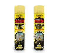 VINFERMATON Insecticide Guêpes et Frelons Extérieur Pack 2×600 ml | Anti-guêpes | Portée jusqu'à 4 m | Action Immédiate Professionnelle