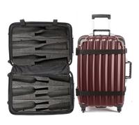VinGardeValise Valise à vin Originale par FlyWithWine, Garantie Durable de 10 Ans, Bagage de Voyage à vin Polyvalent et Personnalisable de 12 Bouteilles pour Avion, conçu Napa -Bourgogne
