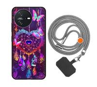 vingarshern Coque Compatible avec Blackview Oscal Tiger 12 Antichoc Silicone Bumper Case Étui de Protection Housse Coque avec Motif,Souple Coque avec Cordon Detachable,Dream Catcher