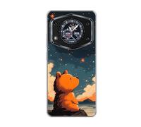 vingarshern Coque Compatible avec CUBOT A30,Housse en Silicone Transparent Souple Ultra Fine Légère,Antichoc et Antrayures avec Design Motivé - Petit Ours