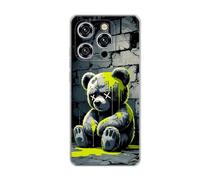 vingarshern Coque Compatible avec Oukitel WP52 5G,Housse en Silicone Transparent Souple Ultra Fine Légère,Antichoc et Antrayures avec Design Motivé - Ours Triste