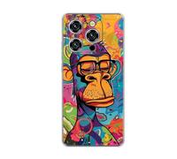 vingarshern Coque Compatible avec Oukitel WP52 5G,Housse en Silicone Transparent Souple Ultra Fine Légère,Antichoc et Antrayures avec Design Motivé - Orang-outan