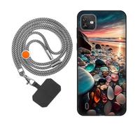 vingarshern Coque WIKO Y82 Antichoc Silicone,Étui de Protection Souple avec Motifs,Housse Protection Wiko Y82 avec Cordon Detachable,Motif*05