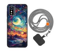 vingarshern Coque ZTE Blade L9 Antichoc Silicone,Étui de Protection Souple avec Motifs,Housse Protection ZTE Blade L9 avec Cordon Detachable,Motif*06