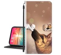 vingarshern Housse pour BLACKVIEW OSCAL C20 Coque Antichoc Couverture,Flip Cover Pochette Portefeuille Case OSCAL C20 Étui à Rabat avec Silicone Bumper Protection(YJS02P-05)