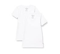 Vingino Boys Lot de 2 t-Shirts col en V, Real White, 4 Ans Garçon