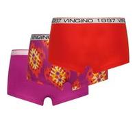 Vingino Girls G-so26-3 Ethnic Heart 3 Pack Hipster Breeze Red Taille: XS | Sous-vêtements Outlet | kids | Rouge