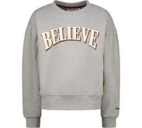 Vingino Girls Noran Sweater Light Grey Melee Taille: 16 | Pulls Outlet | kids | Gris
