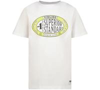 Vingino Shirt Hoapy Size 7 in Color Real White, Blanc, 7 Ans Garçon