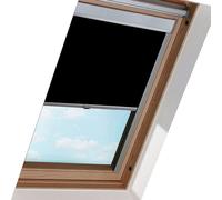 VINGO Noir Store d'obscurcissement pour fenêtres de toit Velux M08, store occultant, opaque Store thermique pour fenêtres chambre à coucher/cuisine/salle de bain/bureau/ciel/chambre d'enfant