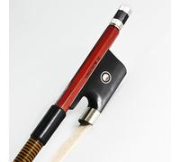 VINGOBOW Brazilwood Brésil Nœud pour contrebasse 1/8 Modèle français Pernambuco Performance! Bien équilibré et rapide 64 cm Art No.310BF