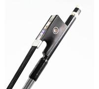 VINGOBOW nouvel archet violon en fibre de carbone 4/4 crin de cheval de Mongolie noir naturel son sauvage fort 100VB