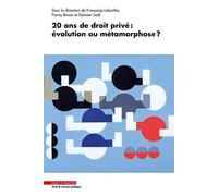 Vingt ans de droit privé : évolution ou métamorphose ? - Françoise Labarthe - Mare & Martin - broché - Etude
