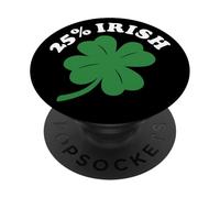Vingt-Cinq pour Cent Irlandais PopSockets PopGrip Adhésif