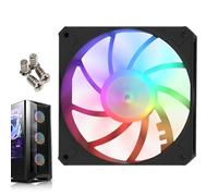 Vingt de boîtiers PC - Ventilateur de refroidissement - Dispositifs de refroidissement CPU silencieux à profils pour une utilisation à la maison et sur le lieu de travail, outil de huit