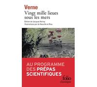 Vingt mille lieues sous les mers - Jules Verne - Gallimard - Poche - Roman