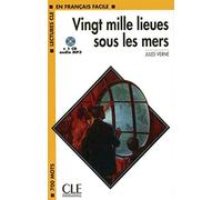 Vingt mille lieues sous les mers - Niveau 1 - Lecture CLE en Français facile - Livre + CD