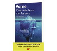 Vingt mille lieues sous les mers - Prépas scientifiques 2025-2026 - Jules Verne - Flammarion - Poche - Scolaire / Universitaire