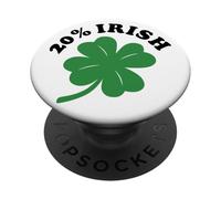 Vingt pour Cent Irlandais PopSockets PopGrip Adhésif