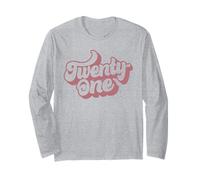 Vingt-Un 21 Ans pour Les Femmes pour Son 21e Anniversaire Manche Longue