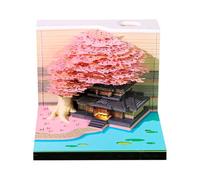 Vingt-Vingt-six Blossomy Oriented Weekly Planificateur En Trois Dimensions Éclate De Note D'art Fleurs Note Fleurs