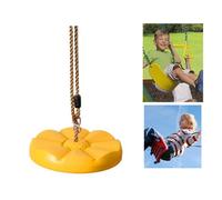 VINGVO Balancoire Arbre Disque Robuste en Plastique avec Corde PE pour Enfants
