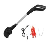 VINGVO Coupe-bordure Tondeuse à gazon électrique portable longue durée de vie de la batterie domestique sans fil petite tondeuse