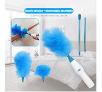 VINGVO Plumeau Nettoyeur de poussière télescopique rotatif Feather Duster Outil de nettoyage de la poussière électrique pour un