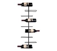 Vinikea Walter - Montage mural - Métal noir - 9 bouteilles