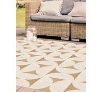 VINILIKO Design | Tapis vinyle géométrique - Setúbal - Intérieur et extérieur, antidérapant, imperméable, lavable - Design vintage - Différentes tailles - Tapis vinyle pour salon, terrasse - 200 x 300