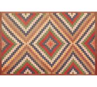 VINILIKO Design | Tapis vinyle Zigurat 60 x 100 cm - Antidérapant, imperméable, lavable - Plusieurs tailles - Tapis vinyle pour salon, cuisine