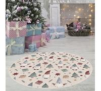 VINILIKO Tapis de Vinyle, Gnomes sur Tissu