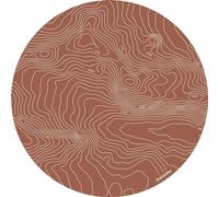 VINILIKO Tapis en Vinyle imprimé, Multicolore, 150 cm de diamètre