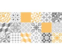 VINILIKO, Tapis en Vinyle, Jaune, 50 x 100 cm