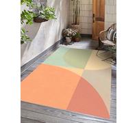 VINILIKO, Tapis en Vinyle pour extérieur, Palm Springs, Multicolore, 100 x 160 cm
