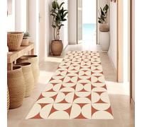 VINILIKO Tapis en Vinyle sans phtalates de 2,8 mm d'épaisseur, Terre Cuite, 50 x 140 cm