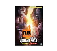 Vinland Saga Saison 1+2 (Épisodes 1-48) Anime Dvd - Doublage Anglais
