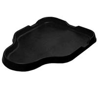 Vinmer 392001 Bac à gâcher modèle économique 200 x 140 Noir