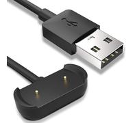 Vinmooog Chargeur montre compatible avec Amazfit GTR 2, Bip U, GTR 2e, GTS 2/2e, GTS2, GTR Mini, GTS4 Mini, T-REX Pro (ne s'applique pas à T-REX), Pop Pro, Zepp E - Câble de 1M, Noir