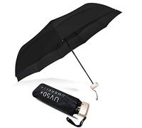 Vinmooog ,Mini parapluie de poche pliable femme parapluie anti tempete/UV Compact Portable étanche Ombrelle de Voyage-le noir