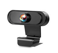 Vinmooog Webcam pc Webcam Streaming Camera pc,Web cam webcams et equipement voip Webcam 1080p avec Microphone USB Plug and Play pour Zoom/Skype/Teams
