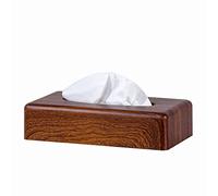 VINN DUNN Distributeur de mouchoirs rectangulaire en noyer noir